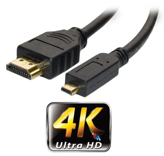 כבל Gold Touch HDMI ל-Micro HDMI