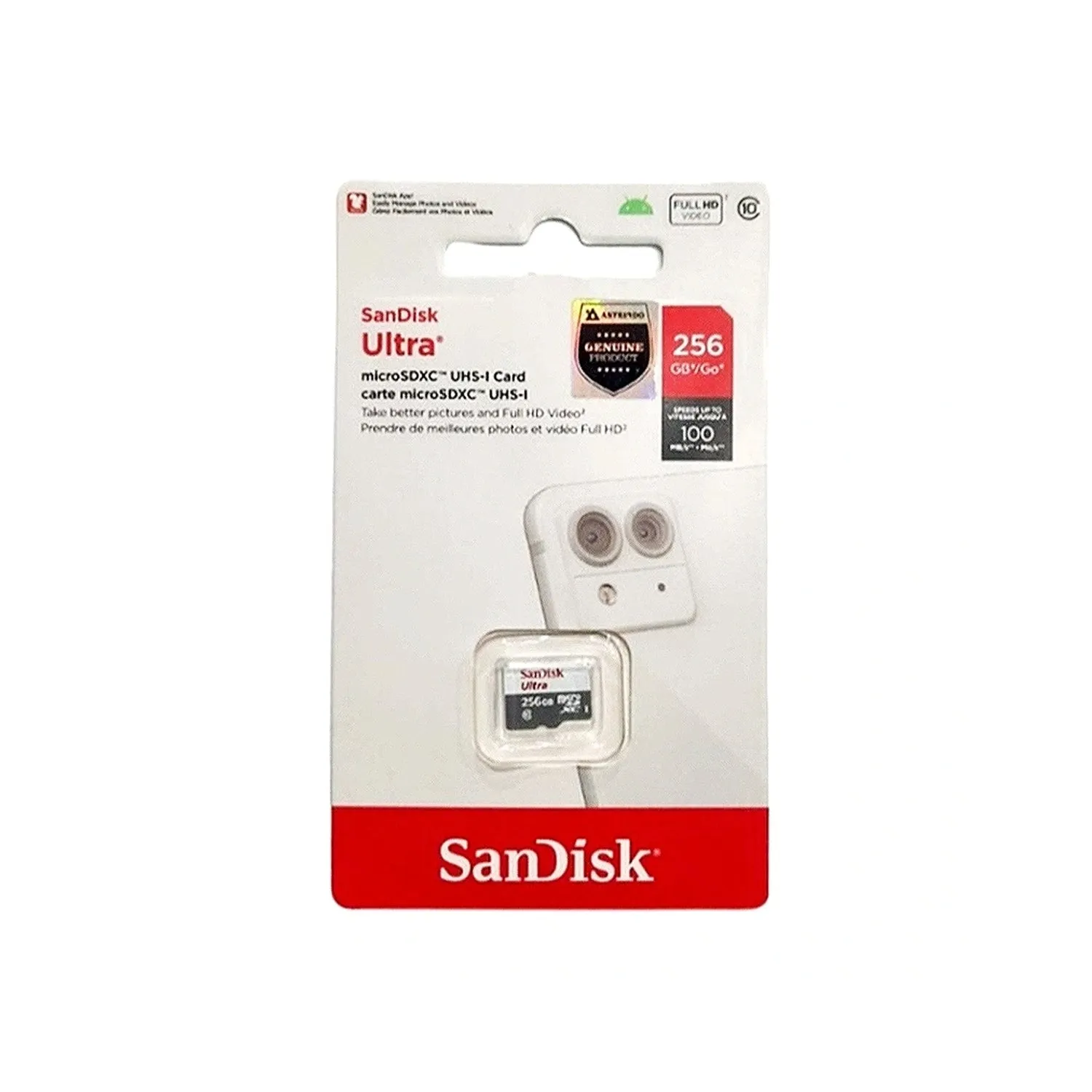 כרטיס זיכרון SanDisk Ultra microSD