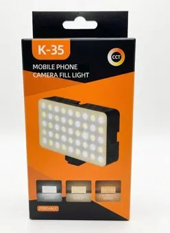 תאורת לד לצילום K-35 Mobile Phone Camera Fill Light