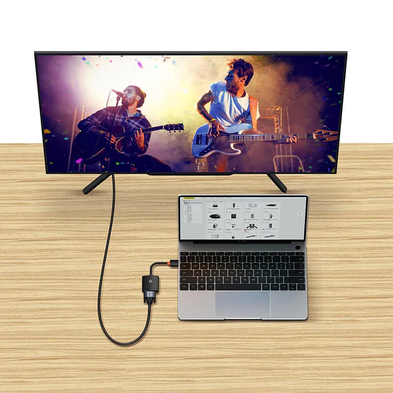 מתאם Baseus HDMI ל-VGA