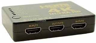 מתג Gold Touch 5 כניסות HDMI 4K