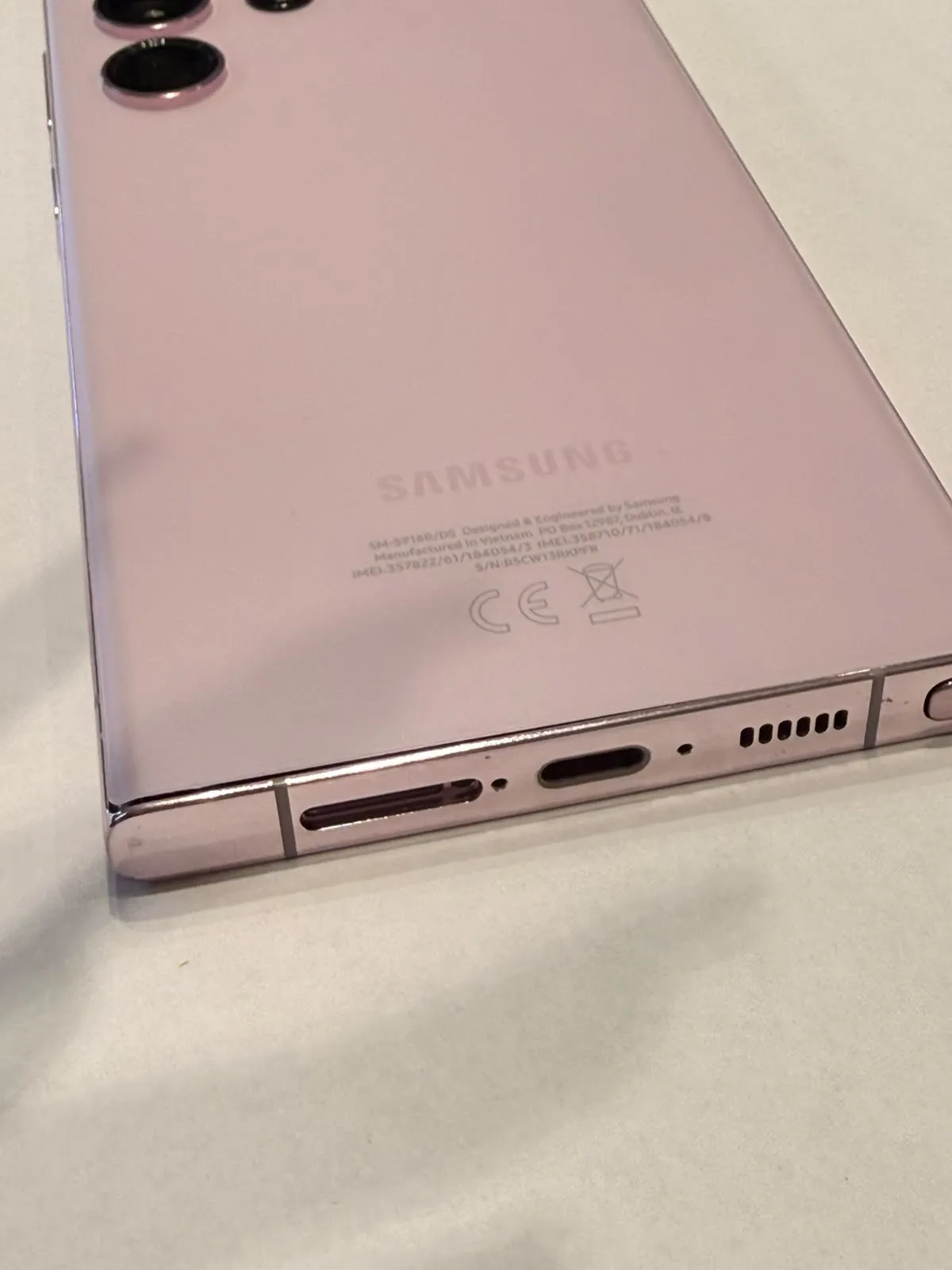 יד 2 Samsung Galaxy s23 ultra  ורוד