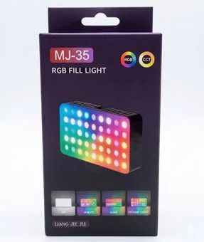 תאורת לד ורסטילית MJ-35 RGB Fill Light