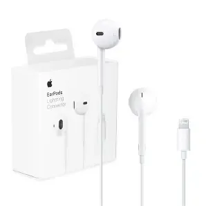 אוזניות APPLE  LIGHTING CONNECTOR