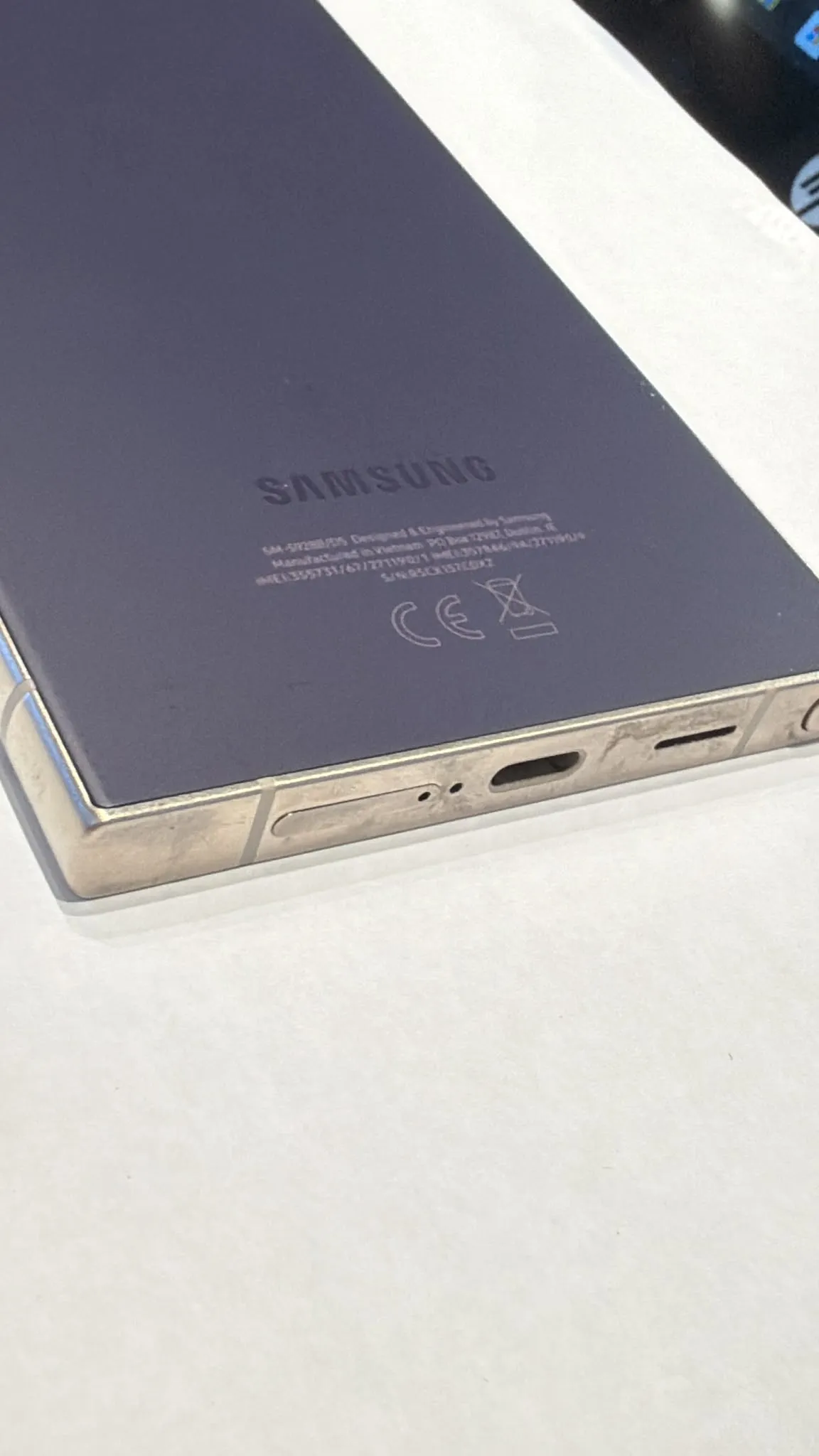 1 יד 2 Samsung Galaxy s24 ultra שחור