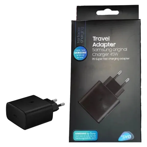 ראש מטען קיר מהיר Samsung 45W Type-C