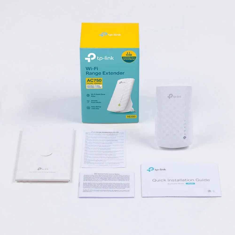 נקודת גישה TP-Link RE200 Range Extender