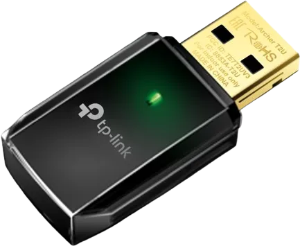 מתאם רשת אלחוטי TP-Link Archer T2U