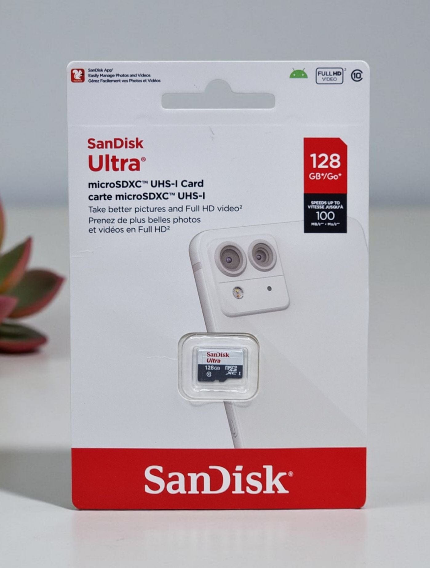 כרטיס זיכרון SanDisk Ultra microSD