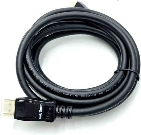 כבל Gold Touch DisplayPort ל-DisplayPort